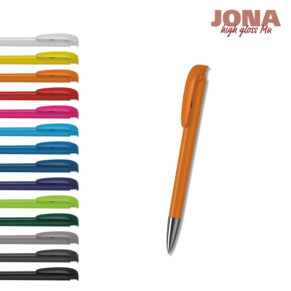 Klio-Eterna - Jona high gloss Mn - Drukknop-balpen