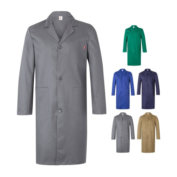 VL DANU. Keper blouse (175g/m²), van katoen (35%) en polyester (65%)