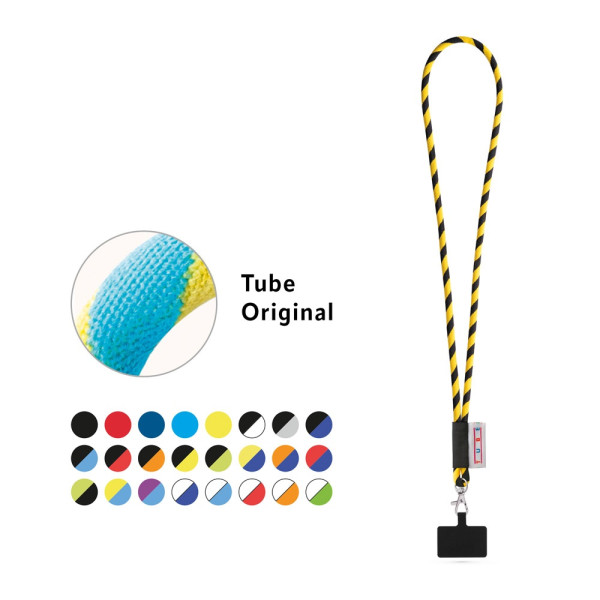 GOSPORT. Op maat gemaakte polyamide lanyard