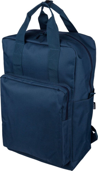 Gerecyclede (900D) polyester rugzak Amalia