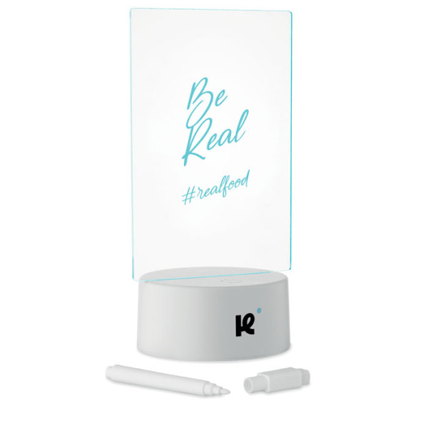 LEDMEMO - Verlicht LED memobord