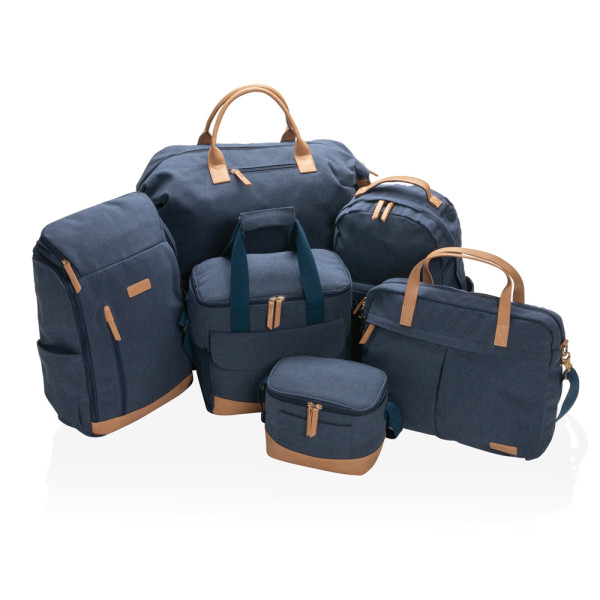 Impact AWARE™ 16 oz. recycled canvas laptoptas