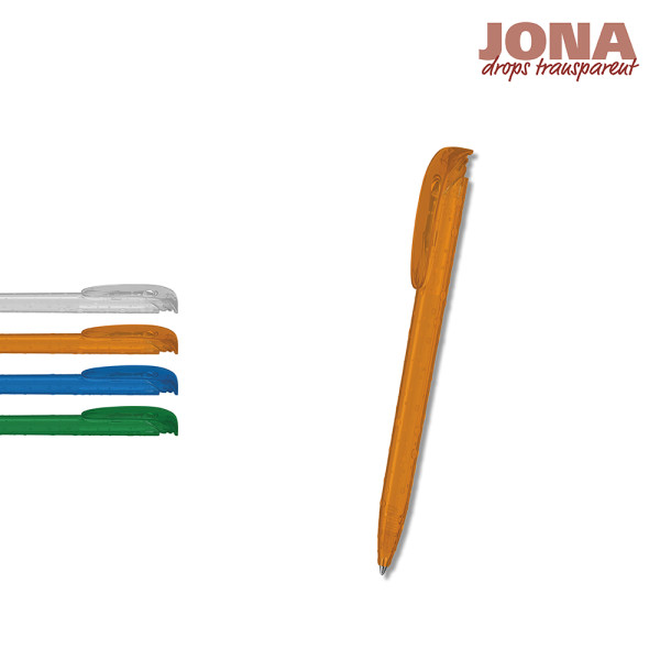 Klio-Eterna - Jona drops/transparent - Drukknop-balpen
