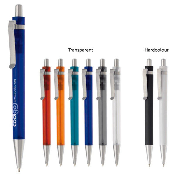 Balpen Antarctica metalen clip