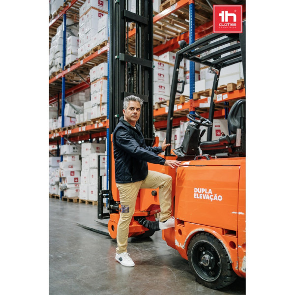 THC TALLINN. Pantalon van katoen en elastaan