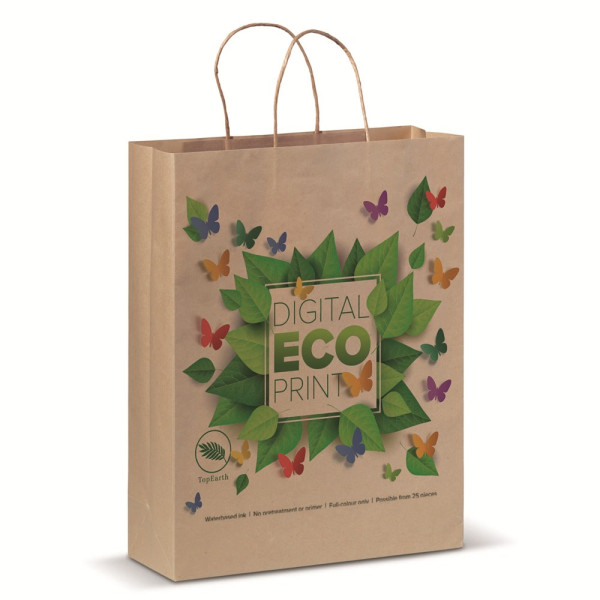 Papieren kraft tas 100g/m² 32x12x41cm