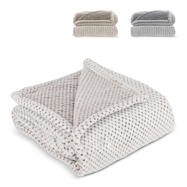 Sagaform Anni R-PET fleece deken