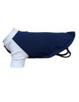 Navy, White