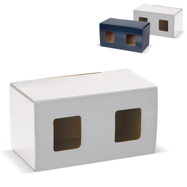 Verpakking voor 2 mokken met venster