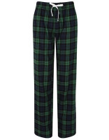 Navy-Green Check