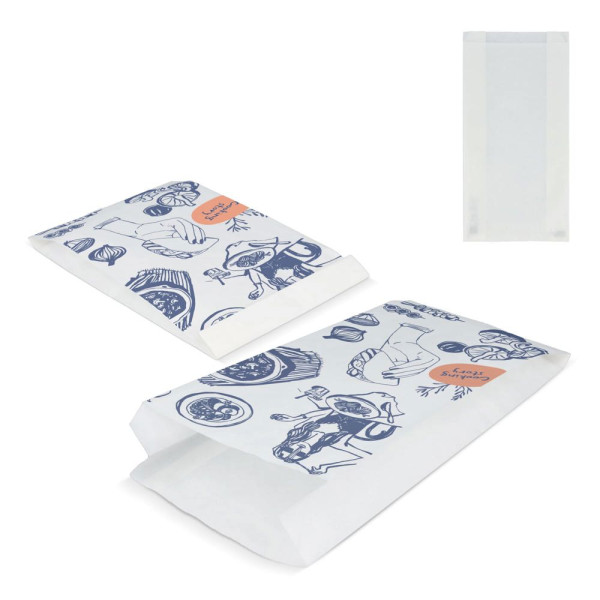 Papieren zak 50g/m² 15 x 7 x 36cm
