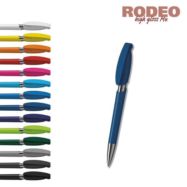 Klio-Eterna - Rodeo high gloss Mn - Drukknop-balpen