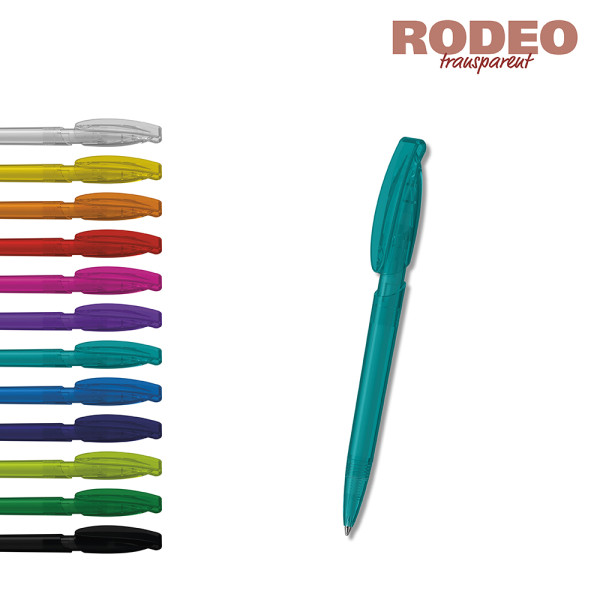 Klio-Eterna - Rodeo transparent - Drukknop-balpen