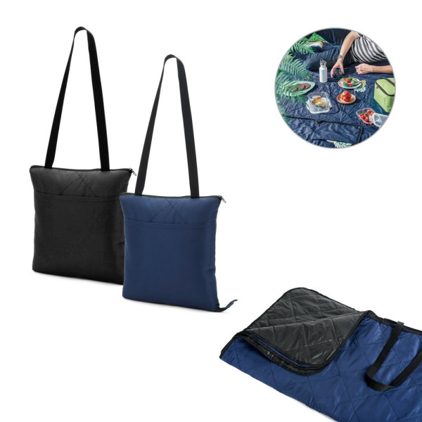 GRADY. Opvouwbaar picknickdeken in rPET en PEVA