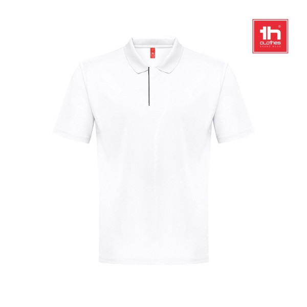 THC DYNAMIC WH. Technisch herenpoloshirt