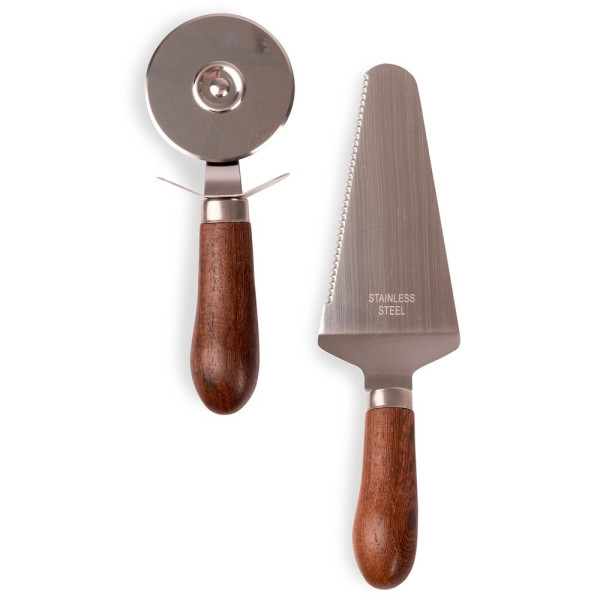 Sagaform Astrid pizza/taartenset 2 st.