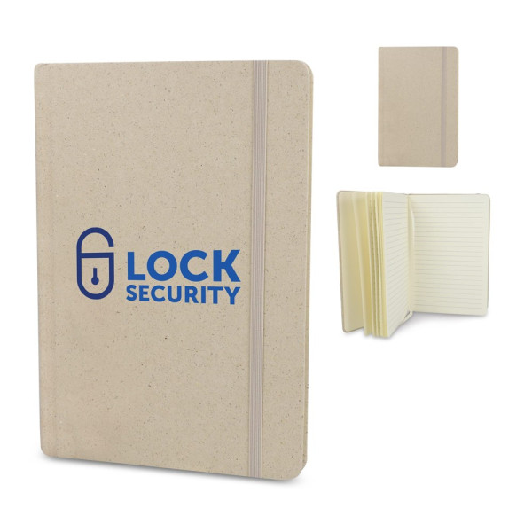 Notitieboek grasfragment papier A5