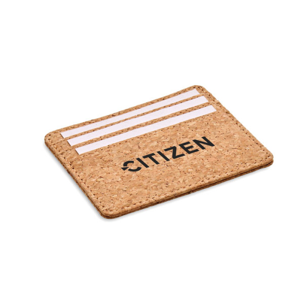 WALLK - Kurken kaarthouder met RFID